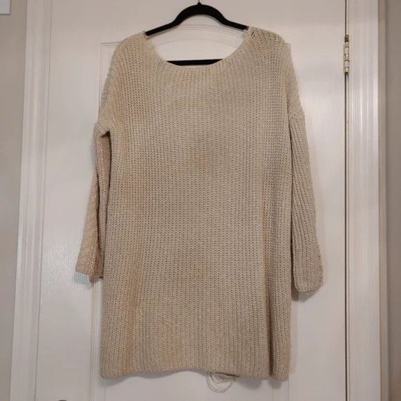 ASOS Sweater Dress in Cable and Ladder Stitch - Picture 5 of 6